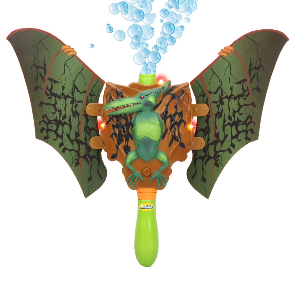 Mr. Bubble Motorized Musical Dinosaur Bubble Blower with 4oz Scented Solution - Picture 3 of 5